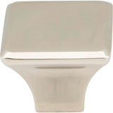 1-1/4'' Overall Length Polished Nickel Square Marlo Cabinet Knob