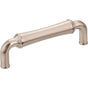 Jeffrey Alexander - 96 mm Center-to-Center Satin Nickel Barrel Bremen 2 Cabinet Pull - Satin Nickel