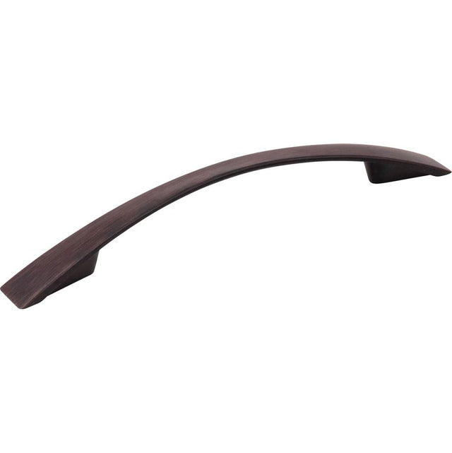 Jeffrey Alexander - 128 mm Center-to-Center Brushed Oil Rubbed Bronze Flared Regan Cabinet Pull - Brushed Oil Rubbed Bronze