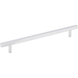 Jeffrey Alexander - 192 mm Center-to-Center Polished Chrome Square Dominique Cabinet Bar Pull - Polished Chrome