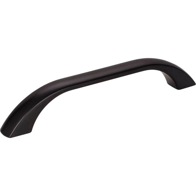 Jeffrey Alexander - 128 mm Center-to-Center Matte Black Square Sonoma Cabinet Pull - Matte Black