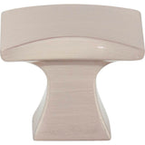 1-1/4'' Overall Length Satin Nickel Flared Philip Cabinet Knob
