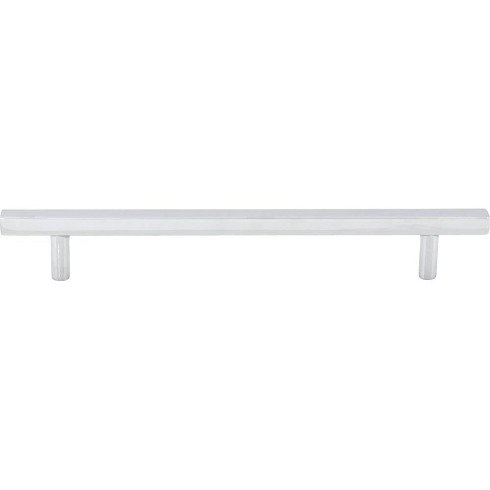 160 mm Center-to-Center Polished Chrome Square Dominique Cabinet Bar Pull