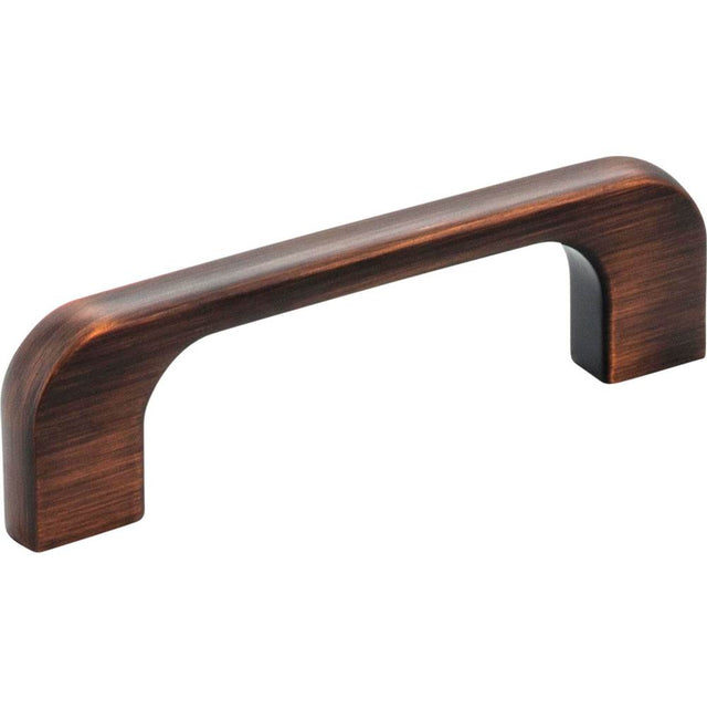 Jeffrey Alexander - 3'' Center-to-Center Brushed Oil Rubbed Bronze Alvar Cabinet Pull - Brushed Oil Rubbed Bronze