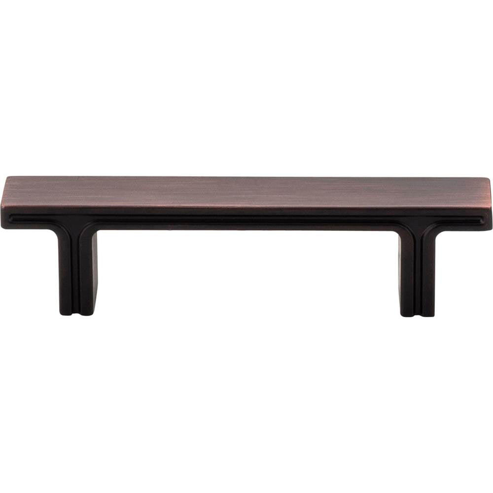 3'' Center-to-Center Brushed Oil Rubbed Bronze Square Anwick Cabinet Pull