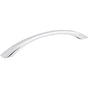 Jeffrey Alexander - 160 mm Center-to-Center Polished Chrome Wheeler Cabinet Pull - Polished Chrome