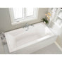 Jetta - Etta 66X36 Rectangle Center Drain White Combo White Trim Rfrb - White