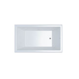 Jetta - Porter 72X36 Rectangle End Drain White Air White Trim Rb - White