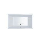 Jetta - Knox 66X42 Rectangle Center Drain White Air White Trim Lb - White