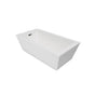 Jetta - Atlas 59X32 Rectangle End Drain White Soaker Nj - White