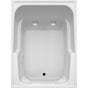Jetta - Pompano 48X60  White - White