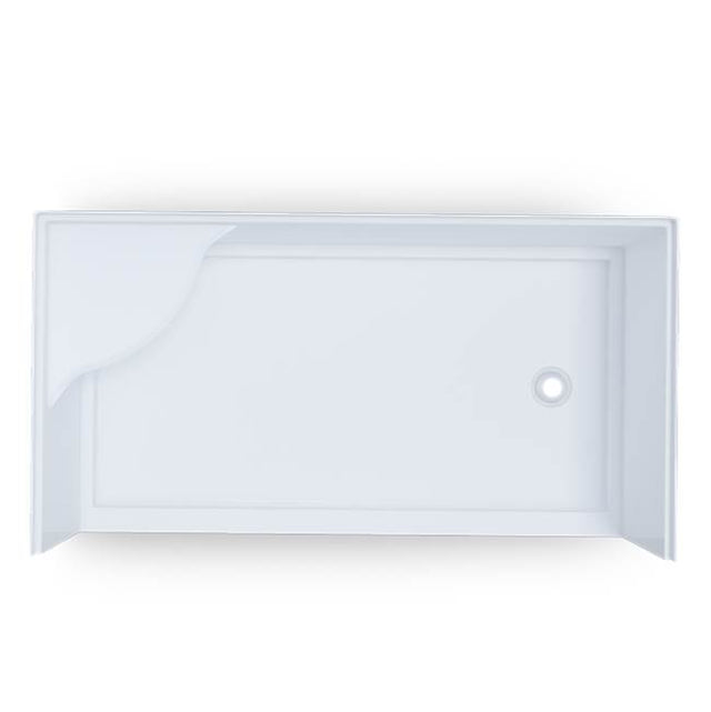 Jetta - SULLIVAN 59X32 WHITE WITH SEAT - White
