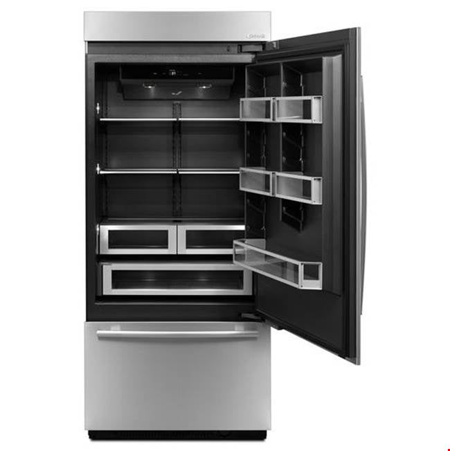 Jenn-Air 36'' Fully Integrated Built-In Bottom-Freezer Refrigerator (Right-Hand Door Swing)