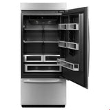 Jenn-Air 36'' Fully Integrated Built-In Bottom-Freezer Refrigerator (Right-Hand Door Swing)
