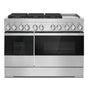 Jenn-Air - 48'' Pro-Range Dual Fuel, Noir Style, Griddle, 3-20K, 2-15K, 5K, Dual Fan Multi-Mode True Convection