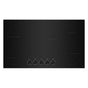 Jenn-Air - 36'' Radiant Cooktop, Black Trim, Knobs - Black
