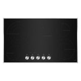 Jenn-Air - 36'' Radiant Cooktop, Ss Trim, Knobs - Stainless