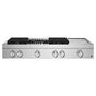 Jenn-Air - 48'' Rangetop, Noir Style, Griddle/Grill, 2-20K, 15K, 5K-500 Simmer
