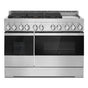 Jenn-Air - 48'' Pro-Range Gas, Noir Style, Griddle, 3-20K, 2-15K, 5K, Dual Fan Multi -Mode True Convection