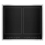 Jenn-Air - 24'' Induction Cooktop, Stainless, 4 Flex Elements - Stainless