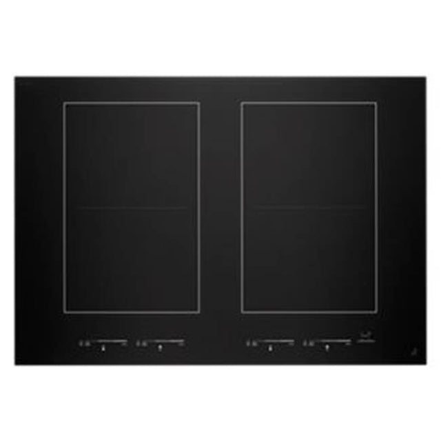 Jenn-Air - 30'' Induction Cooktop, Black, 4 Flexelements - Black