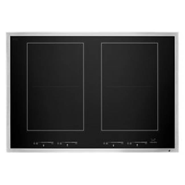 Jenn-Air - 30'' Induction Cooktop, Stainless, 4 Flex Elements - Stainless