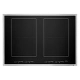 Jenn-Air - 30'' Induction Cooktop, Stainless, 4 Flex Elements - Stainless