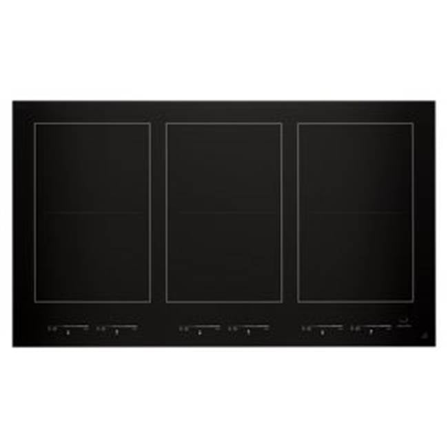 Jenn-Air - 36'' Induction Cooktop, Black, 6 Flex Elements - Black