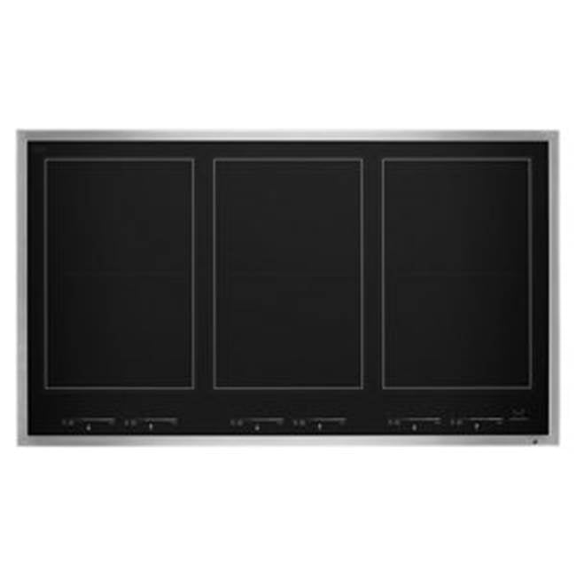 Jenn-Air - 36'' Induction Cooktop, Stainless, 6 Flex Elements - Stainless