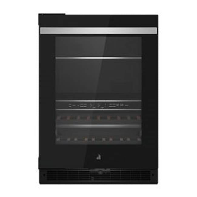 Jenn-Air - 24'' U/C Beverage Center, Noir Style, Left Hinge, Flush Design
