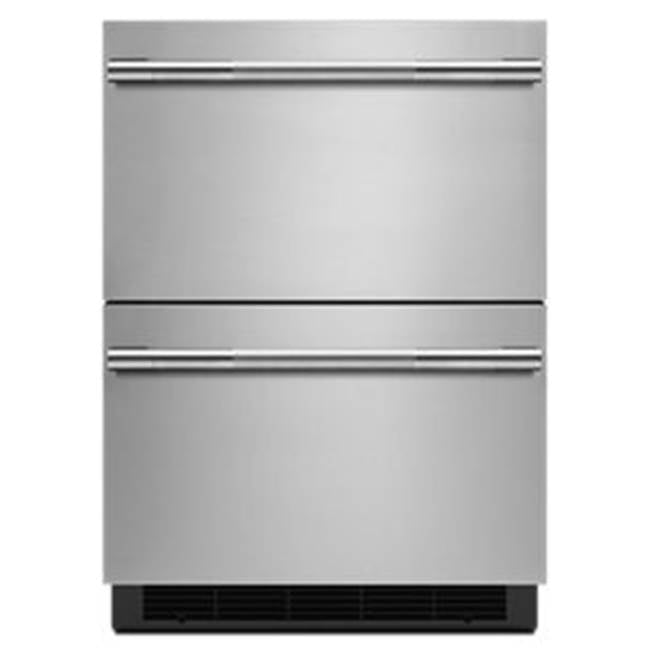 Jenn-Air - 24'' Refrigerator Double Drawer, Rise Style, Ref/Ref Drawers