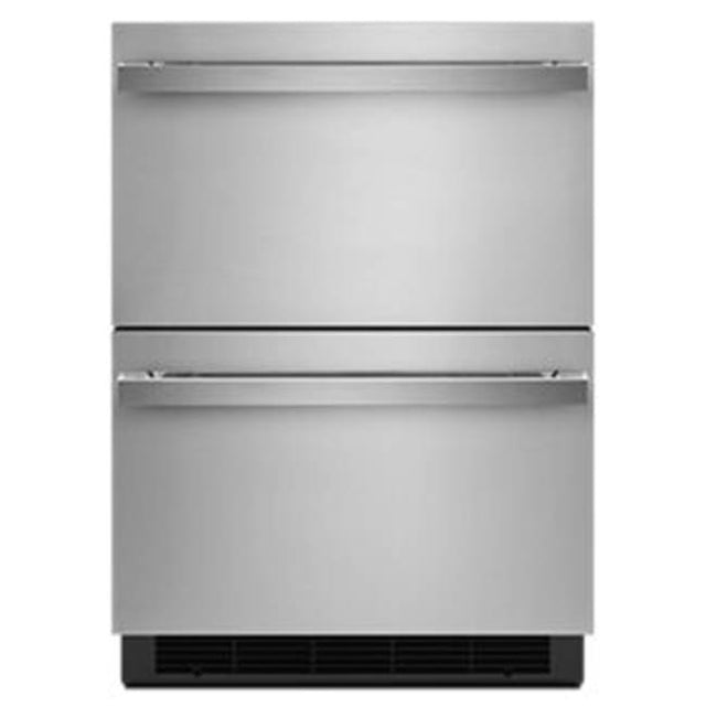 Jenn-Air - 24'' Refrigerator Double Drawer, Noir Style, Ref/Ref Drawers