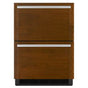 Jenn-Air - 24'' Refrigerator Double Drawer, Overlay Style, Ref/Ref Drawers