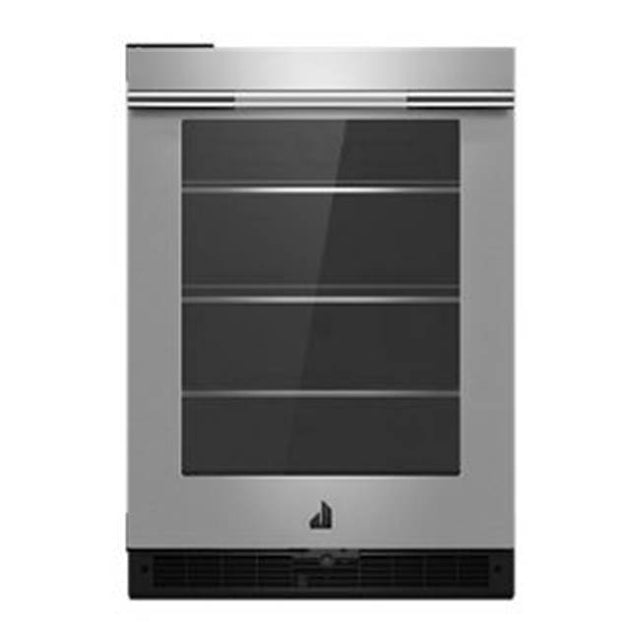 Jenn-Air - 24'' U/C Refrigerator, Rise Style, Left Hinge, Flush Design, Glass Door