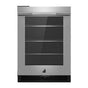 Jenn-Air - 24'' U/C Refrigerator, Rise Style, Left Hinge, Flush Design, Glass Door