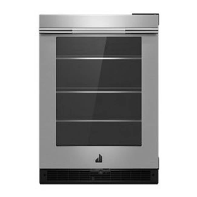 Jenn-Air - 24'' U/C Refrigerator, Rise Style, Right Hinge, Flush Design, Glass Door