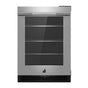 Jenn-Air - 24'' U/C Refrigerator, Rise Style, Right Hinge, Flush Design, Glass Door