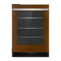 Jenn-Air - 24'' U/C Refrigerator, Overlay Style, Right Hinge, Flush Design, Glass Door