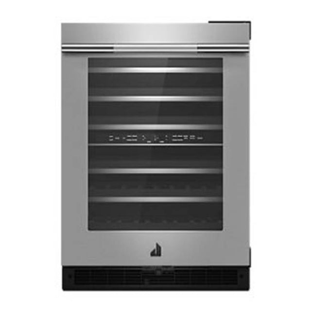 Jenn-Air - 24'' Wine Cellar, Rise Style, Dual Temp Zone, 6 Extendable Racks, Auto Defrost, Right Hinge, Flush Design