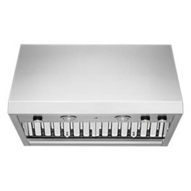 Jenn-Air - 30'', Pro-Style, Wall Mount, 600 Cfm, 2 Hal W/Nite Lite, 2 Warm Lamp, 4 Speed, Knob Cntrl