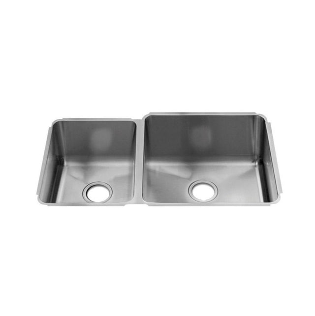 Home Refinements by Julien - Classic Sink Undermount, Double L12X16X8 R18X18X10