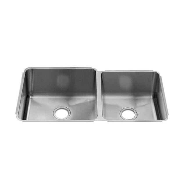 Home Refinements by Julien - Classic Sink Undermount, Double L18X18X10 R15X16X8