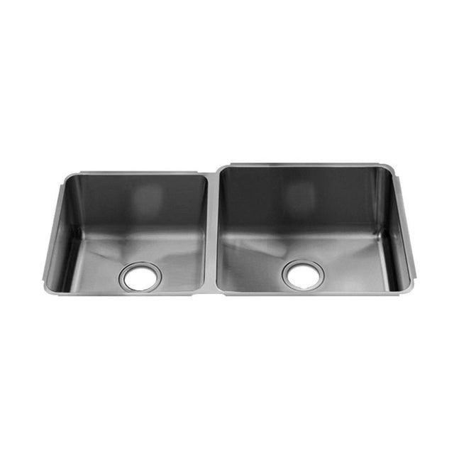 Home Refinements by Julien - Classic Sink Undermount, Double L15X16X8 R18X18X10