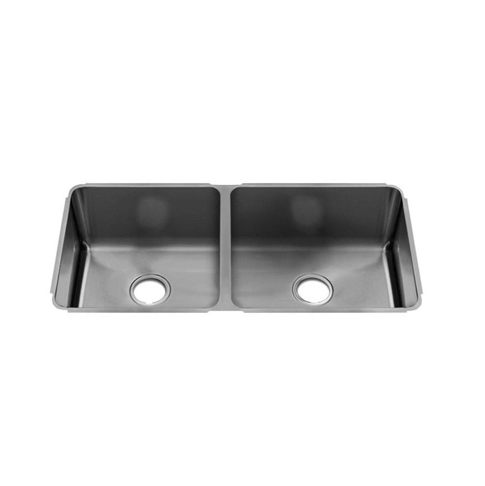 Home Refinements by Julien - Classic Sink Undermount, Double L15X16X8 R18X16X10