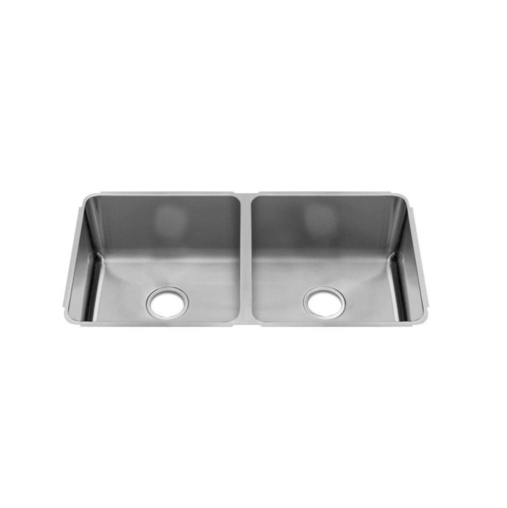 Home Refinements by Julien - Classic Sink Undermount, Double L15X16X8 R15X16X8