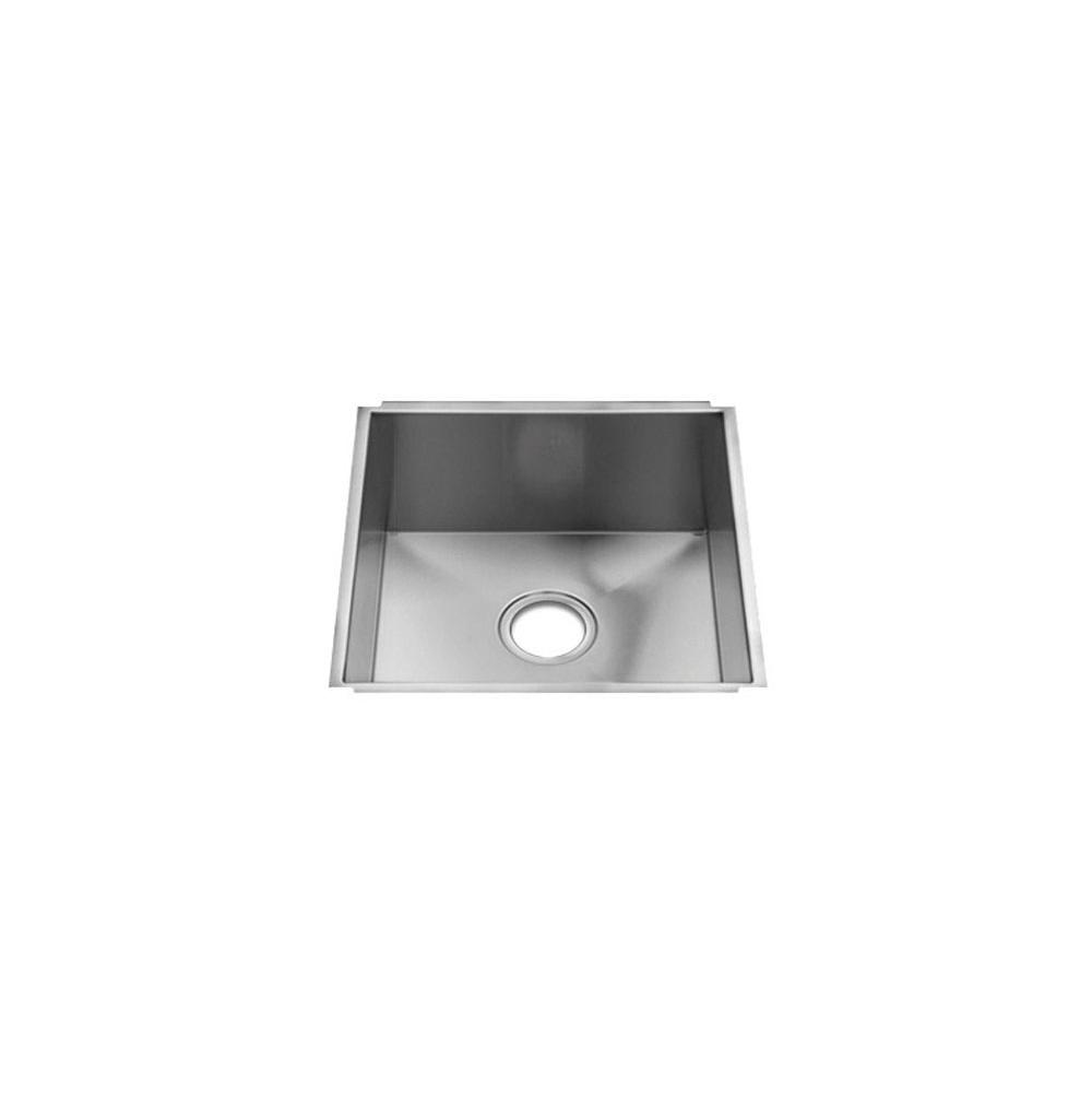 Home Refinements by Julien - Urbanedge Sink Undermount, Single 15X16X8