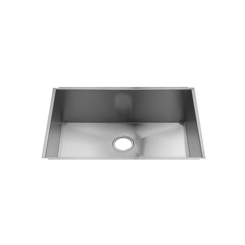 Home Refinements by Julien - Urbanedge Sink Undermount, Single 27X18X10