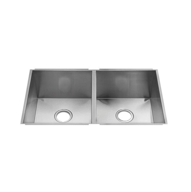 Home Refinements by Julien - Urbanedge Sink Undermount, Double L15X18X10 R15X18X10
