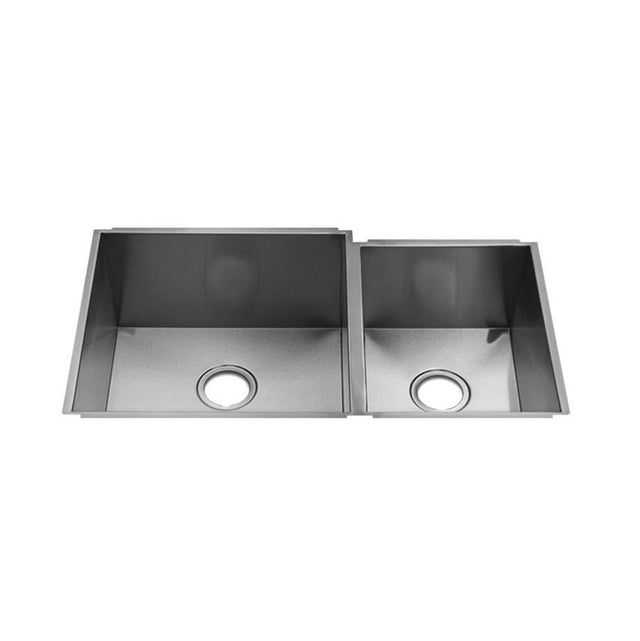 Home Refinements by Julien - Urbanedge Sink Undermount, Double L18X18X10 R12X16X8