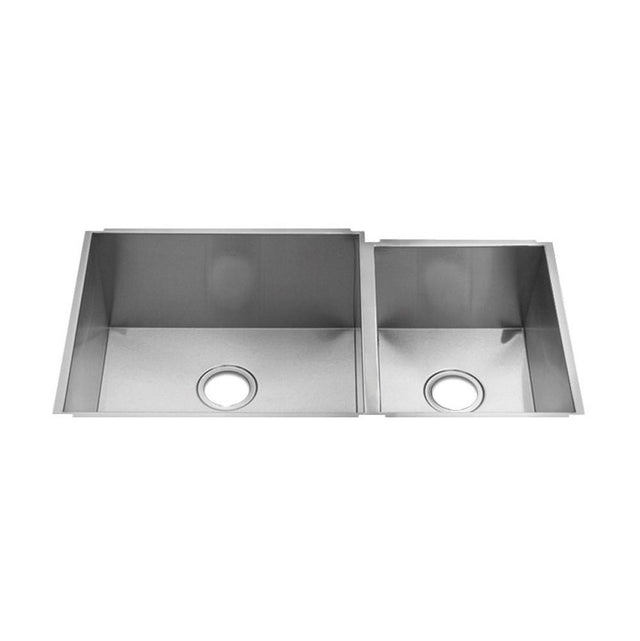 Home Refinements by Julien - Urbanedge Sink Undermount, Double L21X18X10 R12X16X8